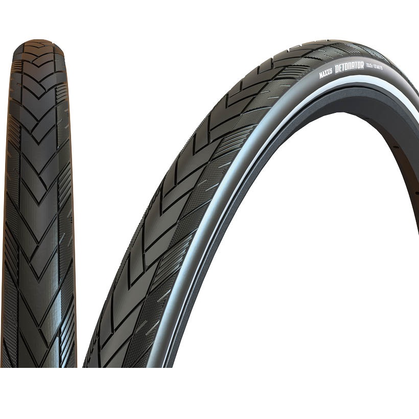 MAXXIS (マキシス) Detonator デトネイター リフレクティブ ワイヤービード仕様 タイヤ (700×32/35C)