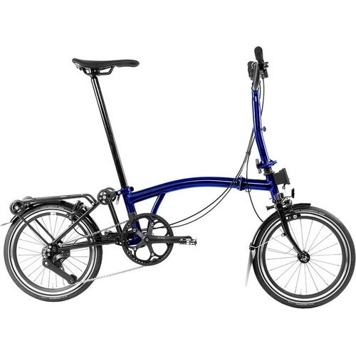 BROMPTON (ブロンプトン) P Line (Pライン) ミドルハンドル 12速 M12R 2025年 小径車 完成車 折りたたみ自転車  ボルトブルーラッカー