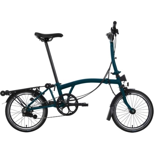 BROMPTON (ブロンプトン) C Line EXPLORE MID (Cライン) 6速 M6R　リアキャリア付 2024年 小径車 完成車 折りたたみ自転車 オーシャンブルー