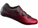 Shimano(シマノ) RC7(SH-RC701) ロードシューズ(レッド/ワイド)