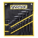PEDROS(ペドロス) プロT/Lハンドルヘキサレンチ9パック