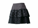 ■ PEARLIZUMI (パールイズミ) W757 ペチコートスカート (1.ブラック)