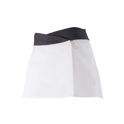 ■ PEARLIZUMI (パールイズミ) W752 Aラインスカート(2.ホワイト)