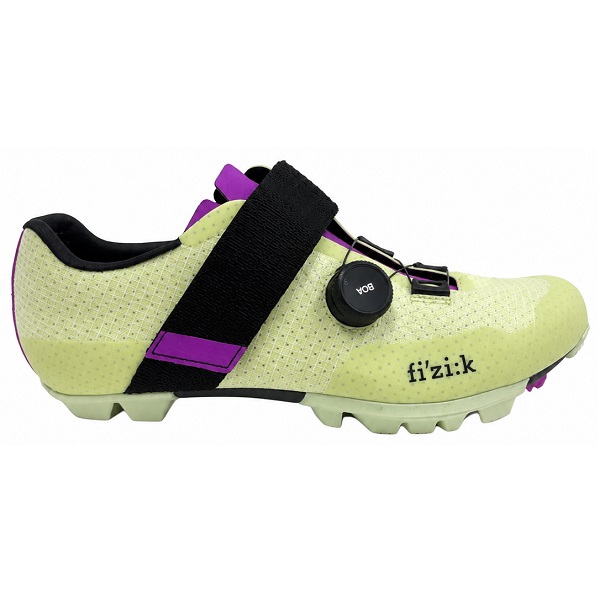 【SALE】 fizik (フィジーク) VENTO FEROX CARBON (ベント フェロックス カーボン) MTB グラベル ビンディング シューズ ライム/パープル