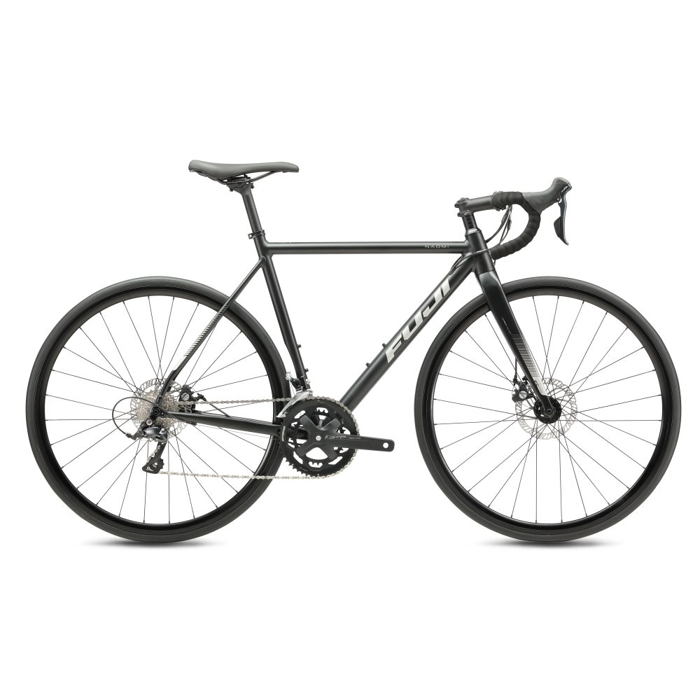FUJI (フジ) NAOMI DISC (ナオミディスク) 2025年モデル オールインワンバイク アルミロードバイク 完成車 Matte Black