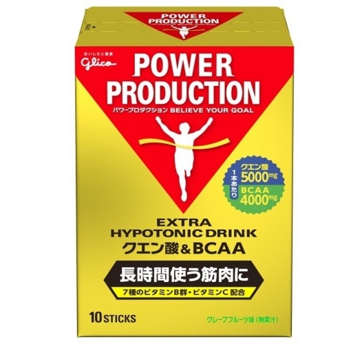 【SALE/賞味期限2026年12月まで】 グリコ パワープロダクション エキストラハイポトニックドリンク クエン酸&BCAA