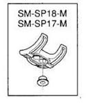 Shimano(シマノ) SM-SP18-M ケーブルガイド(M5/ブルー)