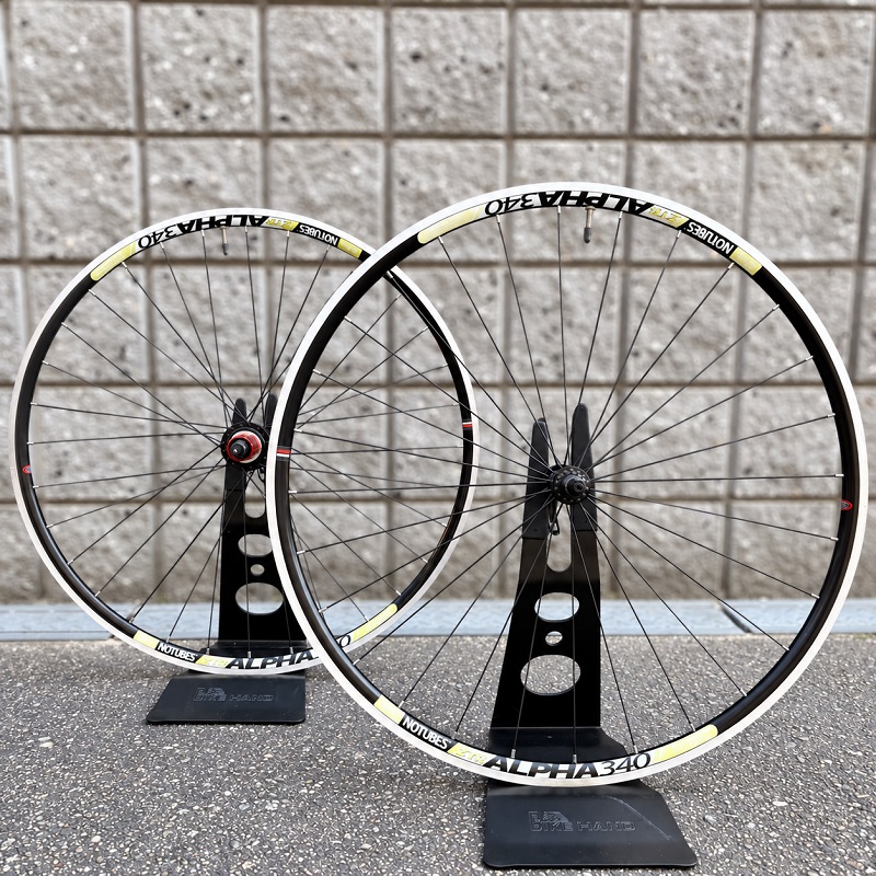 【SALE】 Stans NoTubes (スタンズノーチューブス) ZTR ALPHA 340 Comp チューブレスレディ リムブレーキ 前後セット シマノ11s
