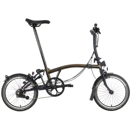 ウエムラサイクルパーツインターネット店 / BROMPTON (ブロンプトン) C Line EXPLORE LOW (Cライン) 6速 S6L  2024年 小径車 完成車 折りたたみ自転車 ブラックラッカー