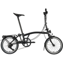 BROMPTON (ブロンプトン) P Line EXPLORE MID (Pライン) M4R リアキャリア付　4速 2024年 小径車 完成車 折りたたみ自転車 ミッドナイトブラック