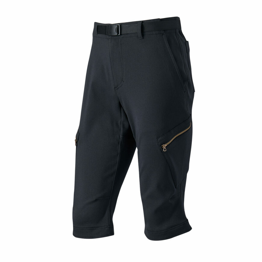 PEARLIZUMI(パールイズミ) 9160 ストレッチクロップドカーゴ 1.ブラック シティライドフィット