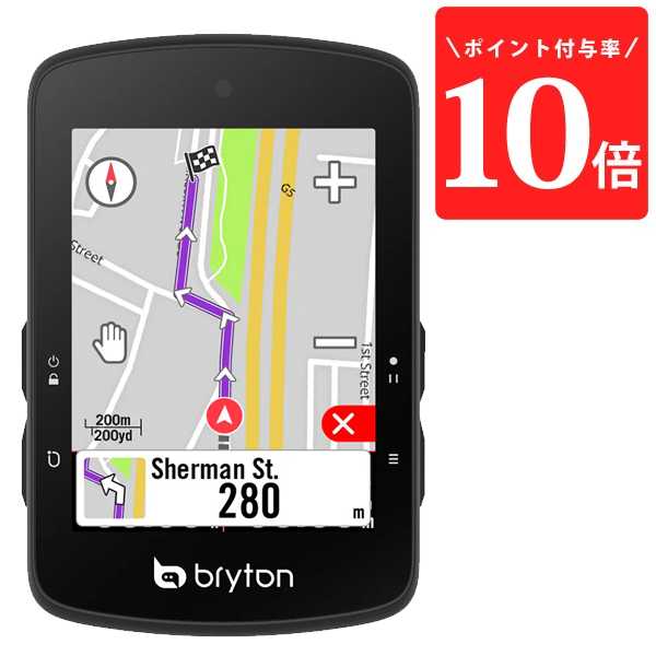 bryton(ブライトン) Rider S510E(ライダーS510E) GPSサイクルコンピューター (本体のみ)