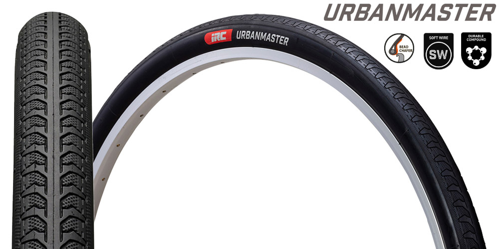 IRC (アイアールシー) URBANMASTER （アーバンマスター）クリンチャータイヤ 700×35C/38C