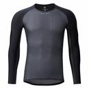 PEARLIZUMI (パールイズミ) 110 コールドシェイドロングスリーブ 3.ブラック 長袖アンダー インナーウエアー 2025年春夏モデル