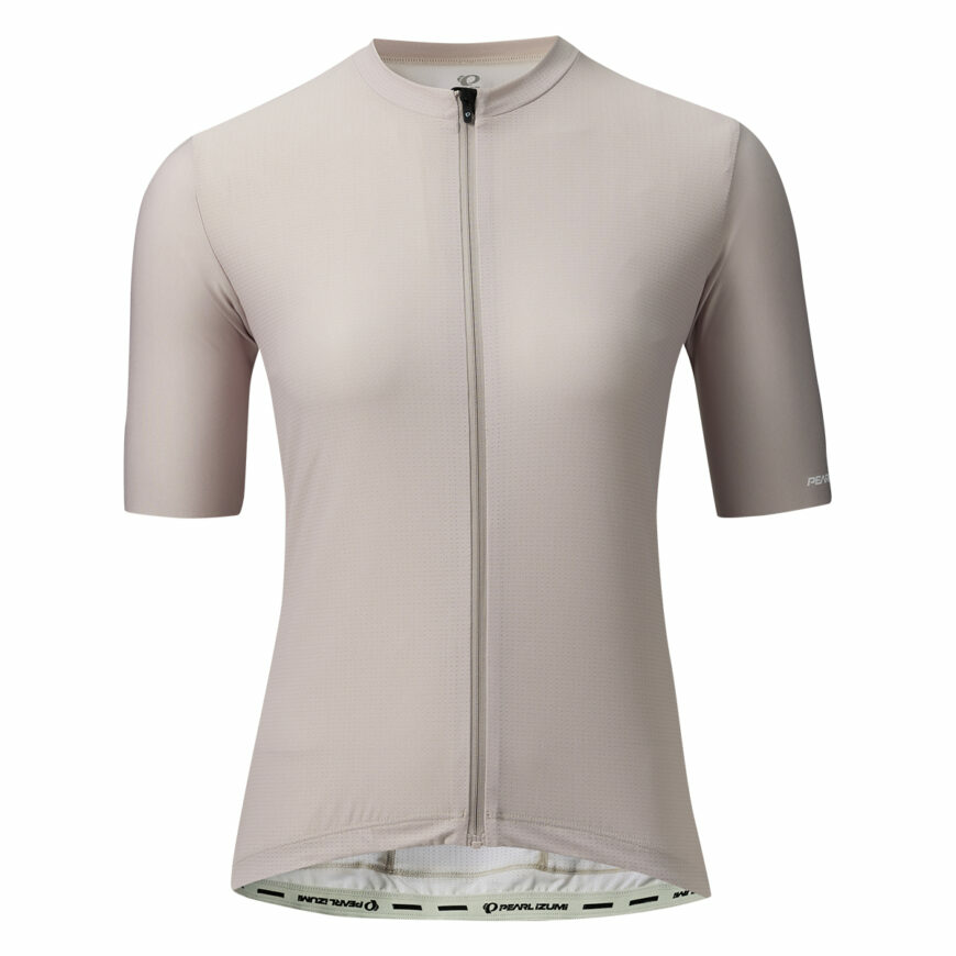 PEARLIZUMI(パールイズミ) W610-B ミニマルジャージ 13.ピンキッシュグレー レディースウェア ベーシックフィット 2025年春夏モデル