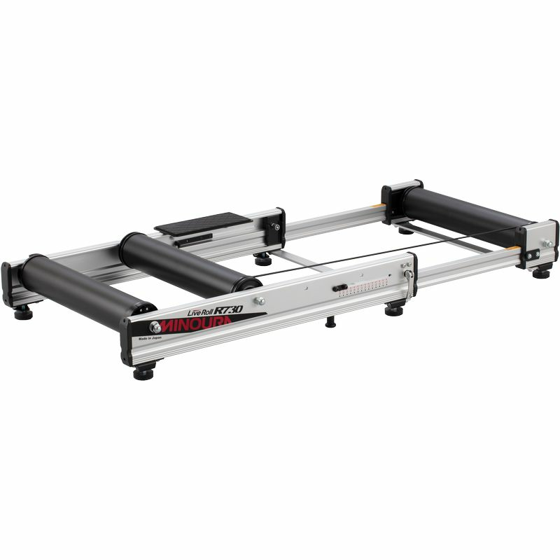 【トレーナー下取りキャンペーン】MINOURA (ミノウラ) R730R Live Roll 3本ローラー台 負荷装置付きモデル