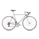 FUJI (フジ) BALLAD R (バラッドアール) 2025年モデル クロモリ ロードバイク 完成車 Classic Silver