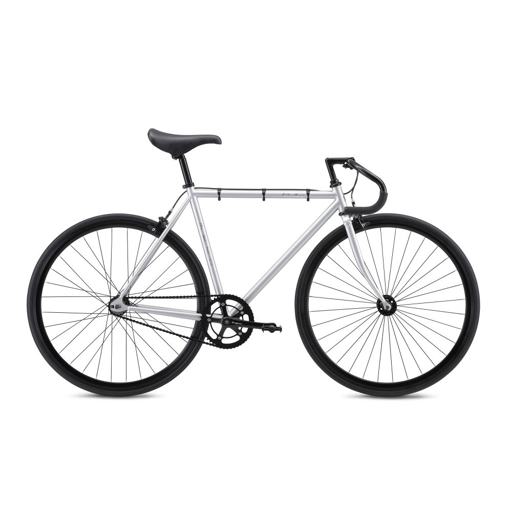 FUJI (フジ) FEATHER (フェザー) 2025年モデル クロモリバテッドチューブ シングルスピード 完成車 Matte Silver