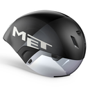MET ( メット ) CODATRONCA ( コーダトロンカ ) エアロヘルメット Black Silver / Matt Glossy