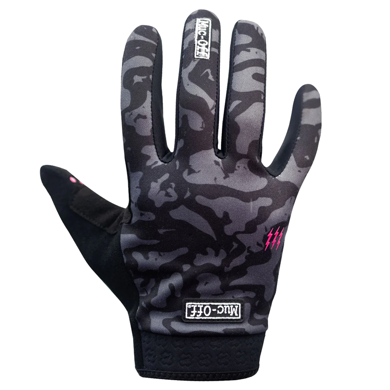 Muc-Off (マックオフ) RIDERS GLOVES 長指グローブ GREY CAMO