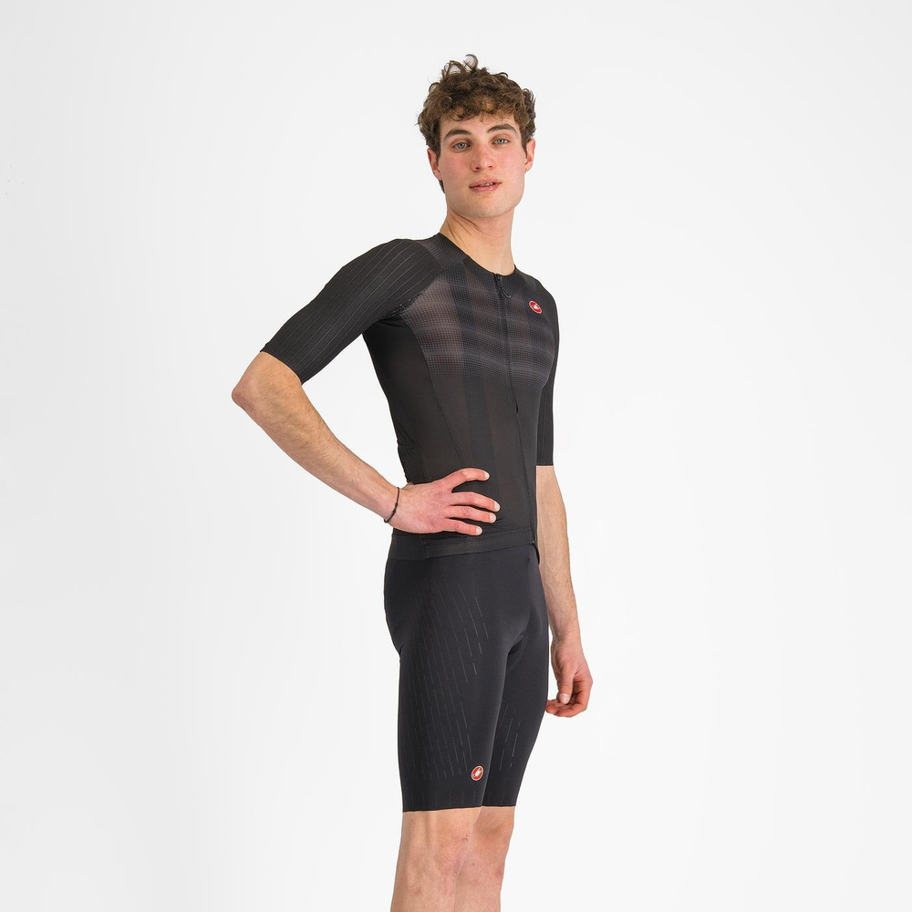 CASTELLI ( カステリ ) 4525001 FREE AERO RACE S  BIBSHORT ( フリー エアロ レース S ビブショーツ ) ボトムス 010 BLACK