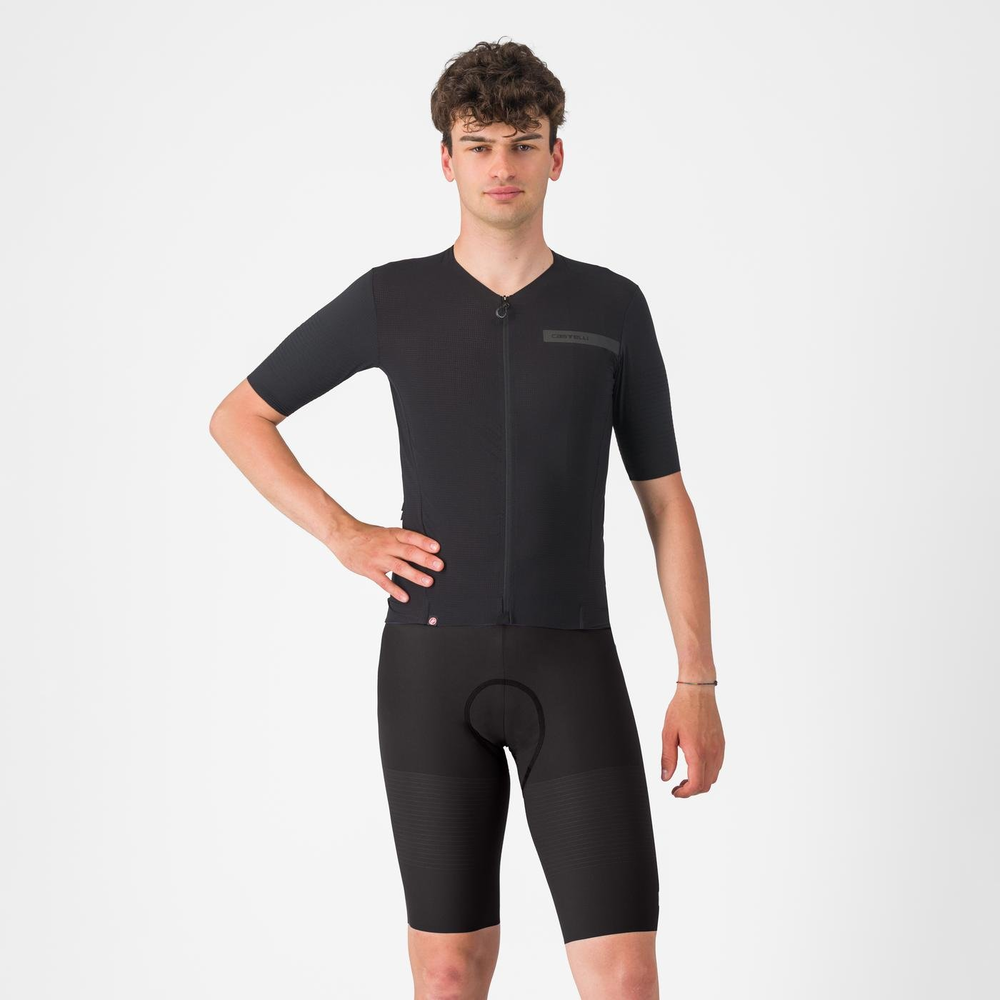 CASTELLI ( カステリ ) 4525000 PREMIO EVO BIBSHORT ( プレミオ エボ ビブショーツ ) ボトムス 010 BLACK