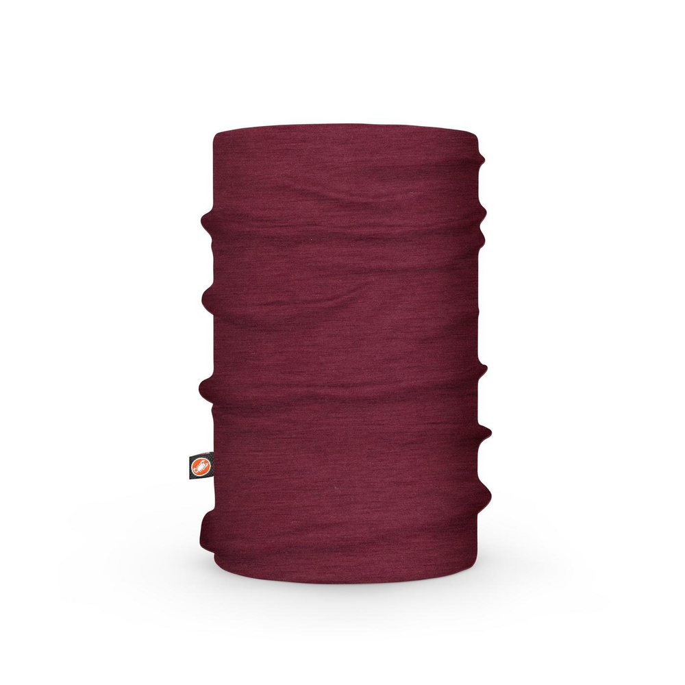 CASTELLI ( カステリ ) MERINO NECKWARMER ( メリノ ネックウォーマー )  091 BARBARESCO RED