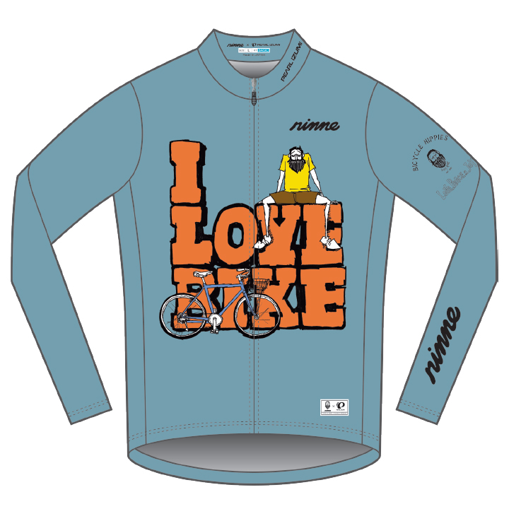 【予約締切7月23日】 PEARLIZUMI (パールイズミ) S3455-BL リンネジャージ 1.スレートブルー 15度対応 ベーシックフィット 2025年秋冬限定モデル