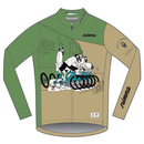 【予約締切7月23日】 PEARLIZUMI (パールイズミ) S3455-BL リンネジャージ 3.モスグリーン 15度対応 ベーシックフィット 2025年秋冬限定モデル