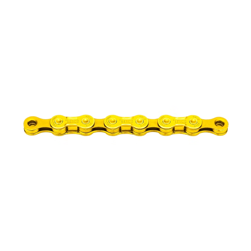 TEC CHAIN (ティーイーシーチェーン) GT-9 (9s/116L) Tin GOLD チェーン