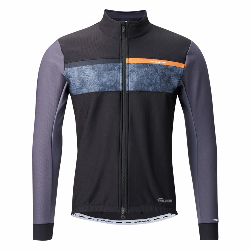 PEARLIZUMI (パールイズミ) 3500-BL ウインドブレークジャケット （ベーシックフィット） 9.ブラック/シャドー 5度対応 2025年秋冬モデル