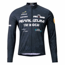 PEARLIZUMI (パールイズミ) 3455-BL プリントジャージ 10.パールブラック 15度対応 ベーシックフィット 2025年秋冬モデル