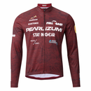 PEARLIZUMI (パールイズミ) 3455-BL プリントジャージ 12.パールバーガンディ 15度対応 ベーシックフィット 2025年秋冬モデル