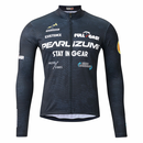 PEARLIZUMI (パールイズミ) N3455-BL プリントジャージ 10.パールブラック 15度対応 レースフィット 2025年秋冬モデル