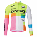 PEARLIZUMI (パールイズミ) N3455-BL プリントジャージ 13.ネオン 15度対応 レースフィット 2025年秋冬モデル