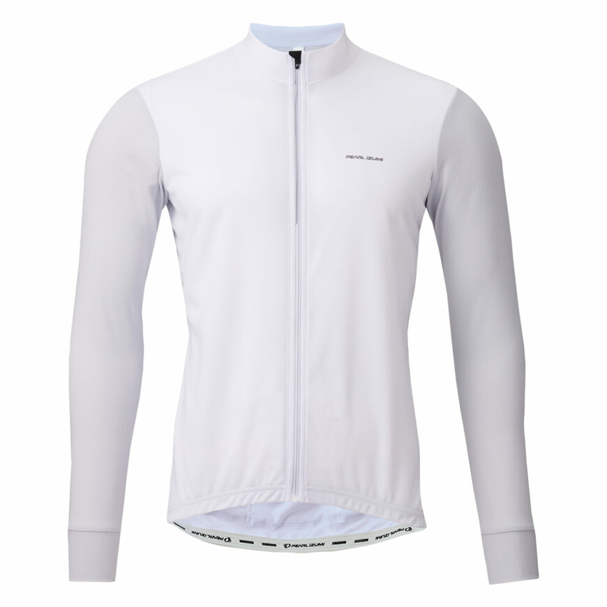 PEARLIZUMI(パールイズミ) 3121-BL アーリーフォールジャージ 3.ホワイト ベーシックフィット オールシーズン対応 2025年秋冬モデル
