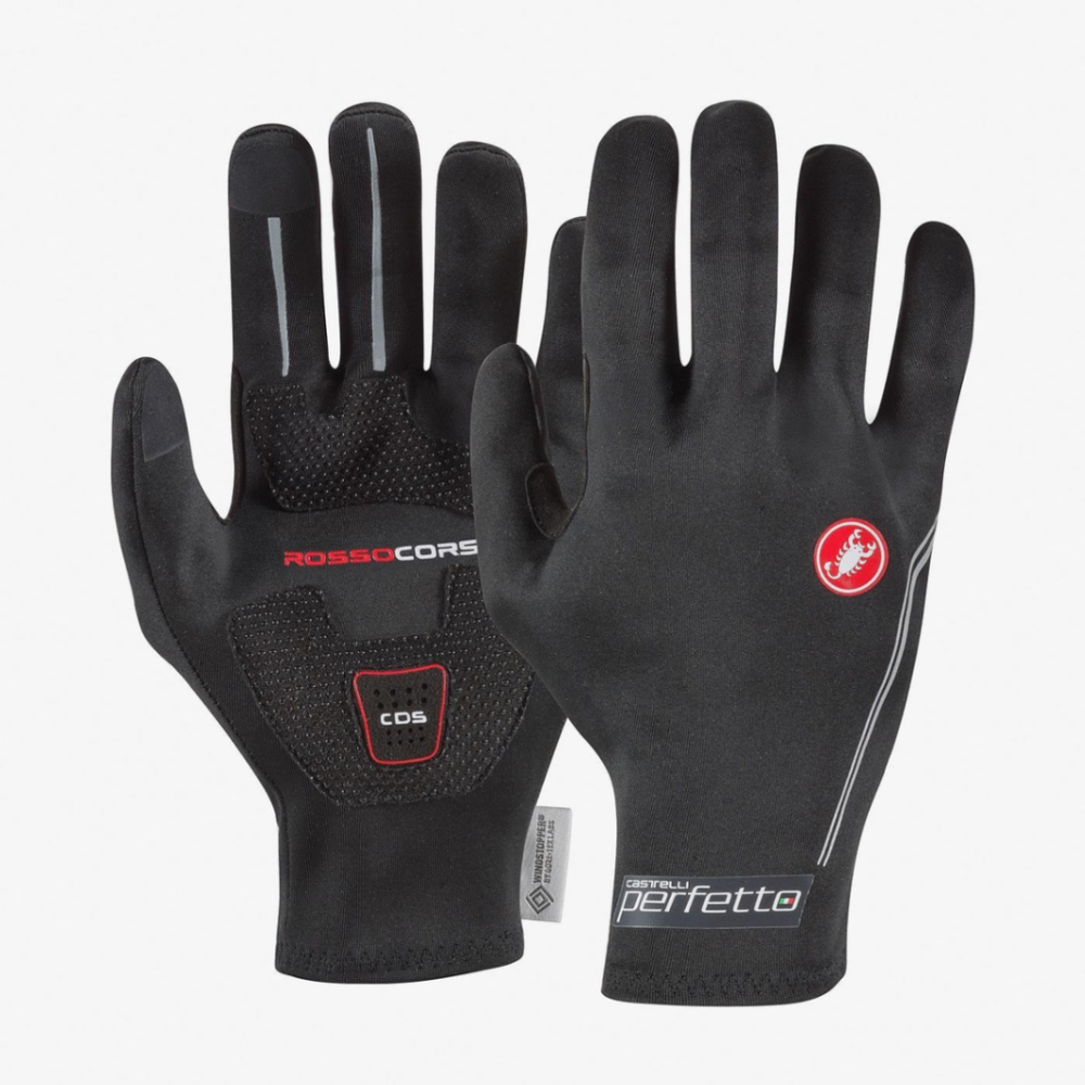 CASTELLI ( カステリ ) 4519522 PERFETTO LIGHT GLOVE (ペルフェット ライト) 秋冬グローブ 長指グローブ 010BLACK