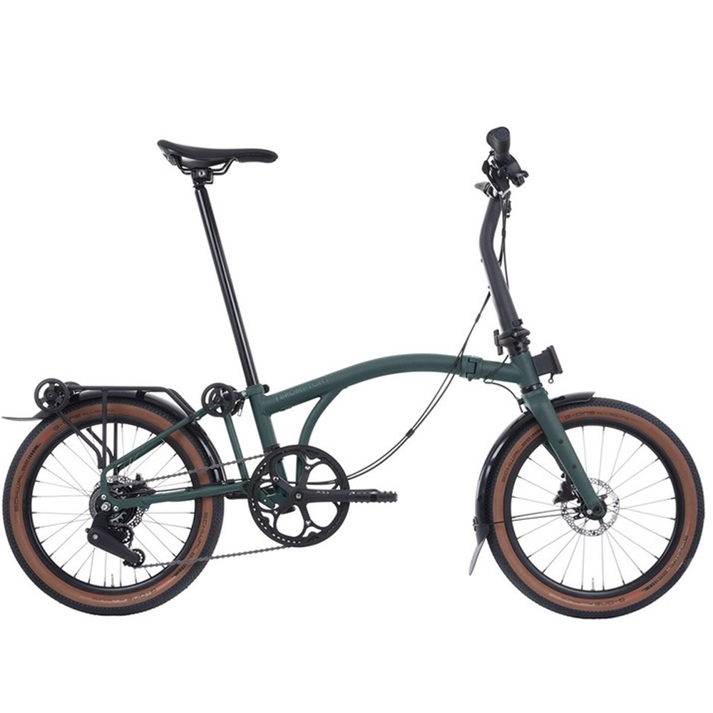 【10月14日販売】Brompton (ブロンプトン) G-Line 小径車 完成車 折りたたみ自転車 ラック付き