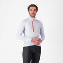 CASTELLI (カステリ) 4523512 ENTRATA THERMAL JERSEY (エントラータサーマルジャージ) 870 SILVER GRAY/BRILLIANT ORANGE