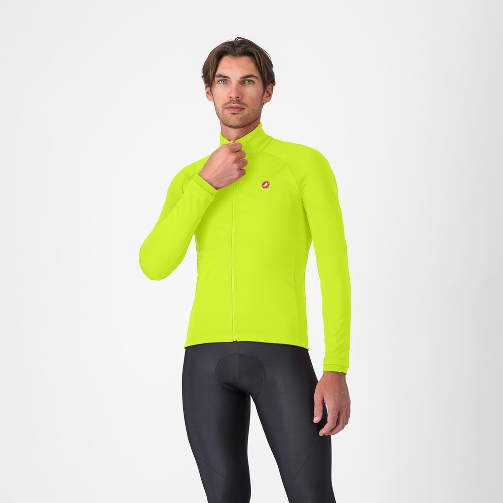 CASTELLI ( カステリ ) 4525506 COMPETIZIONE JACKET ( コンペティツィオーネ ジャケット )  383 ELECTRIC LIME