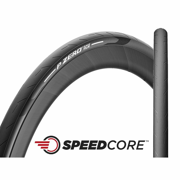 【BLACK FRIDAY SALE】PIRELLI (ピレリ) P ZERO RACE TLR SPEEDCORE ロードチューブレスレディタイヤ WHITE 700×26C