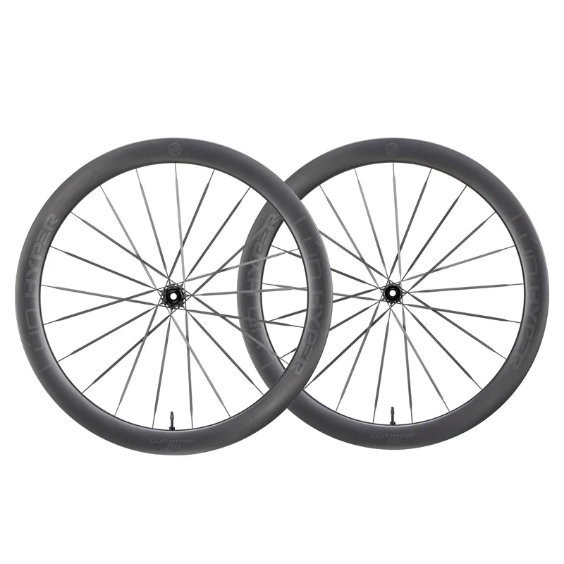 WINSPACE (ウィンスペース) LUN (ルン) WHEELS HYPER5(ハイパー5) 前後ディスクホイールセット レーザーロゴ シマノロード用フリーボディー仕様