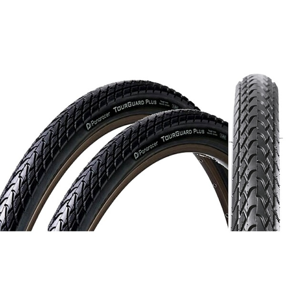 【2本セット】Panaracer (パナレーサー) TOUR GUARD PLUS (ツアーガードプラス) リフレクトなし クリンチャータイヤ