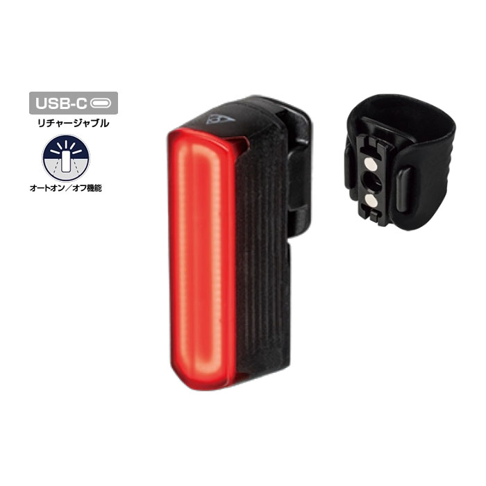TOPEAK (トピーク) BESEEN 60 （ビーシーン60） 充電式テールライト