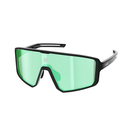 ULAC (ユーラック) LUFT Polarized 偏光レンズ サングラス [ジェットブラック/ブーストブルー]