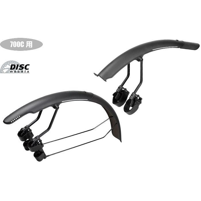 TOPEAK(トピーク) TETRAFENDER R1 & R2 SET テトラフェンダー R1 & R2 セット フェンダー前後セット