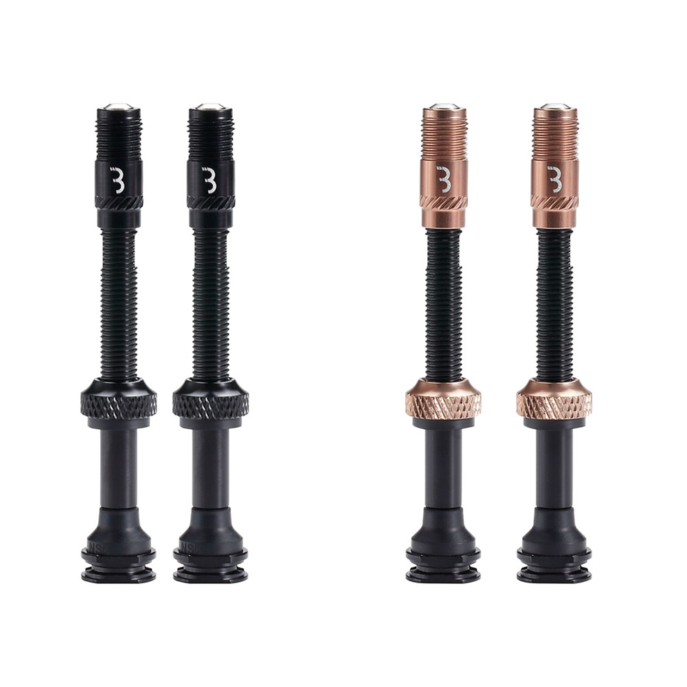 BBB (ビービービー) BTI-166 CORECAP AL VALVE コアキャップチューブレスバルブセット 60mm