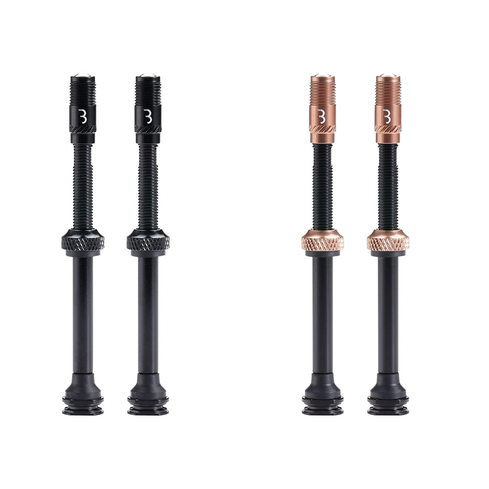 BBB (ビービービー) BTI-166 CORECAP AL VALVE コアキャップチューブレスバルブセット 80mm