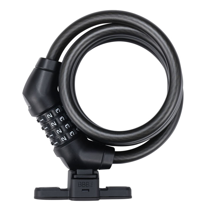 BBB (ビービービー) BBL-101B CODEGUARD CABLE コードガードケーブル ダイヤル式ケーブルロック ケーブル径12mm