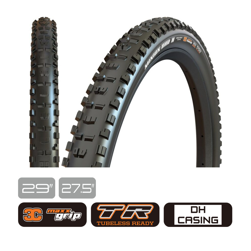 MAXXIS(マキシス) Minion DHR 2 ミニオンDHR2 3Cマックスグリップコンパウンド/DHケーシング MTBチューブレスレディタイヤ